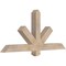 Ekena Millwork Kennewick Smooth Timber Gable Bracket, Douglas Fir, 48"W x 22"H x 3 1/2"D x 3 1/2"F, 11/12 Pitch GBW048X22X0404KEN00SDF - alternate 4